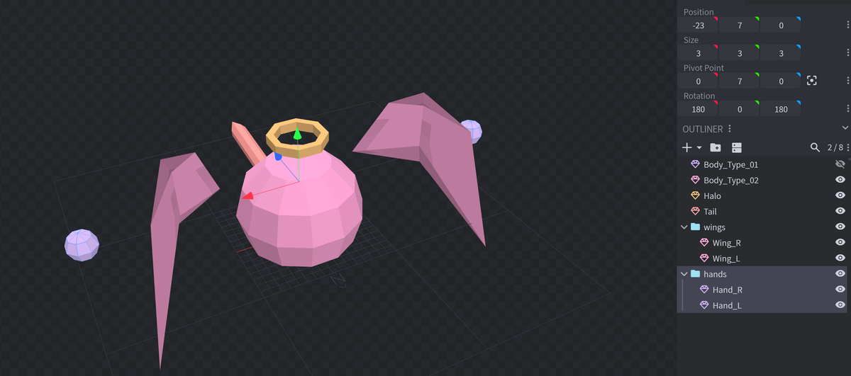A little more modelling
